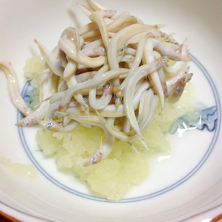 いかなご釜揚げ大根おろし レシピ 作り方 By Madone6 楽天レシピ いかなご釜揚げ大根おろし レシピ 作り方 By Madone6 楽天レシピ